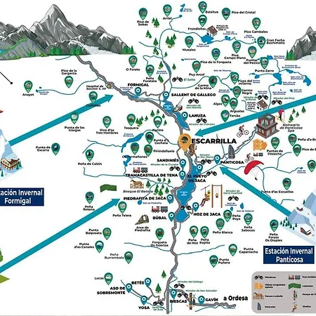 Casa de Férias Casa Pelaire -tucasaenlospirineos Panticosa